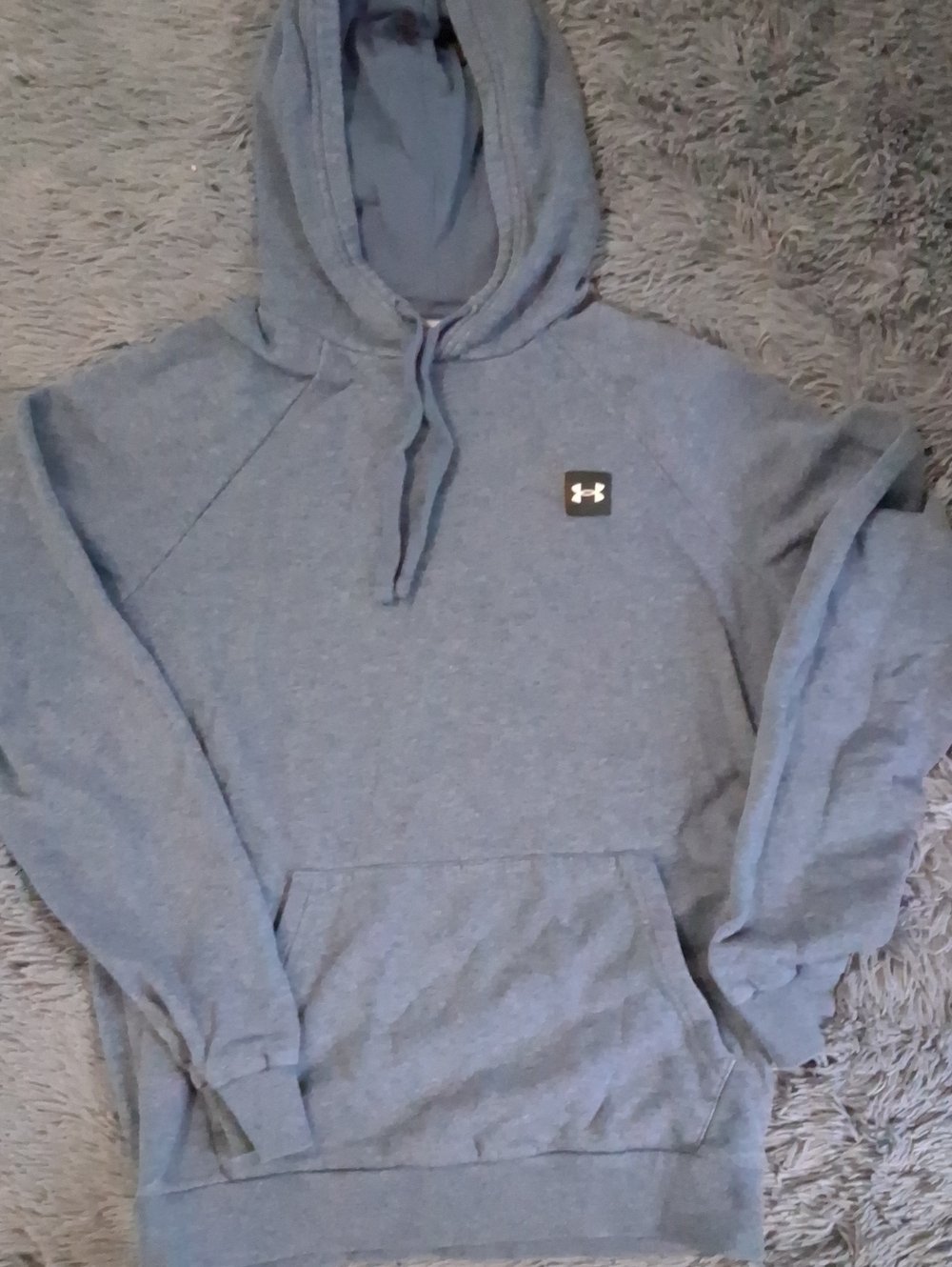 Under Armour Men’s Heather Gray Pullover Hoodie